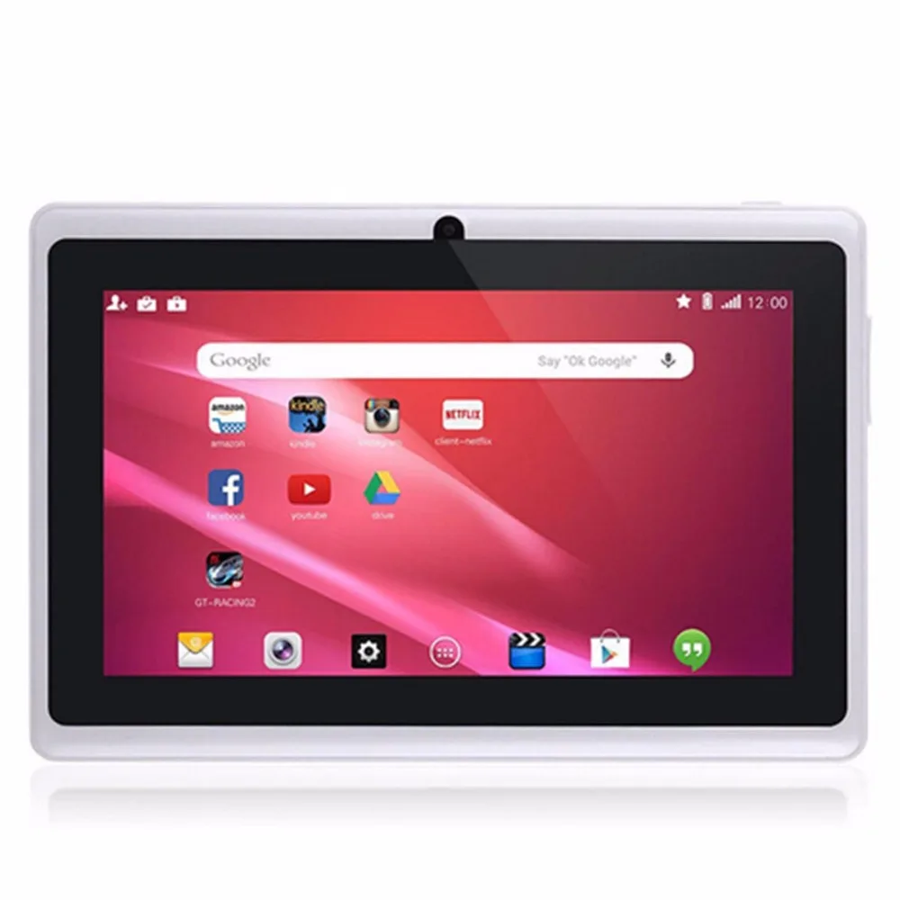 7 Детский планшет PC Q88 4 GB Google Android 4,2 DUAL CORE Tablet PC A23 емкостный Экран Камера MID Wifi