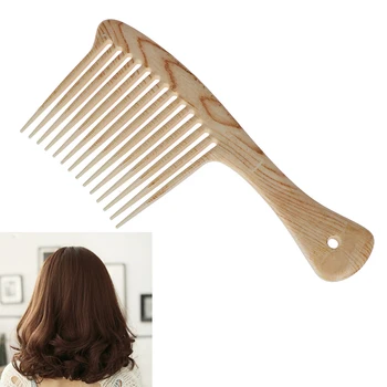 

1pc Large Wide Tooth Comb Hair Detangling Hairdressing Rake Comb Suitable For Hair Styling Tool For Salon Home Use