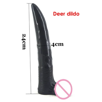 17 Size Huge Animal DildoLong Dog Horse Wolf Penis With Suction Cup Big Dick Sex Toys for Women Vagina Anal Masturbator Couples 3
