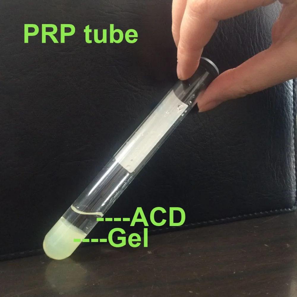 Популярная центрифуга PRP для 10 шт kit 8 мл 12 15 ACD гелевая трубка ухода за волосами и