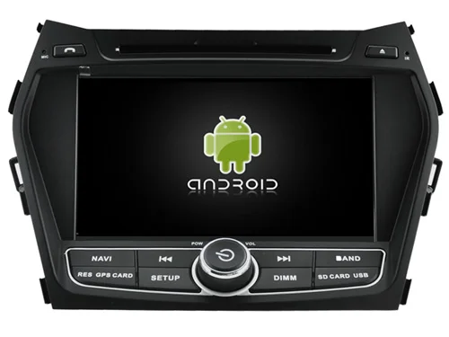 Perfect Android 8.0 octa core 4GB RAM car dvd for HYUNDAI IX45 2013 SANTA FE 2013 ips touch screen head units tape recorder radio gps 0