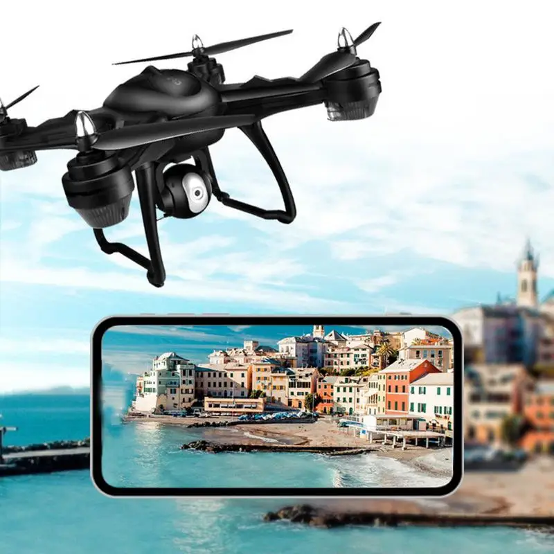 

Dual GPS FPV Drone Quadcopter With 720P HD Camera Wifi Headless Mode Wifi Control Real Time Transmission Quadcopter Drone