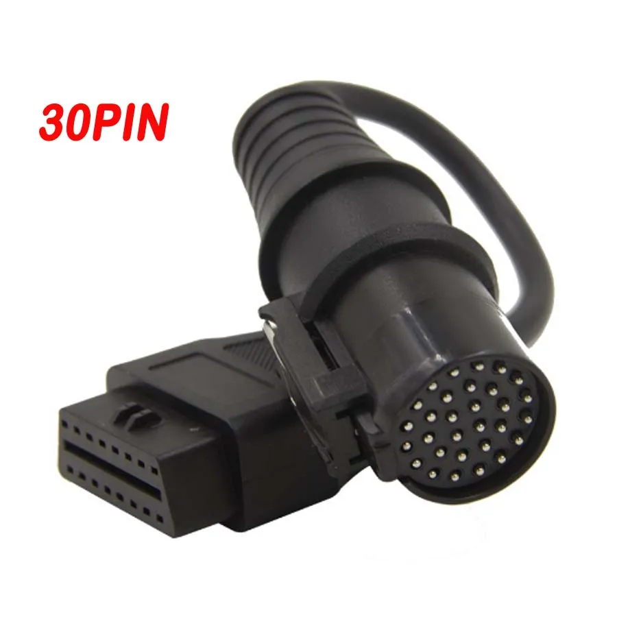 Новый OBD адаптер для IVECO 30Pin 16Pin женский грузовик OBD2 кабель OBDii разъем 30 pin до 16