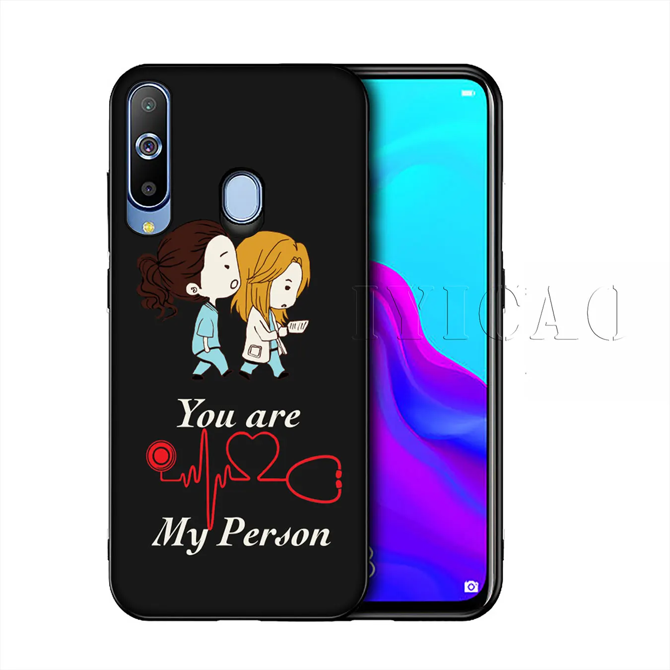 IYICAO greys anatomy хит продаж силиконовый мягкий чехол для Samsung Galaxy A10 A30 A40 A50 A70 M10 M20