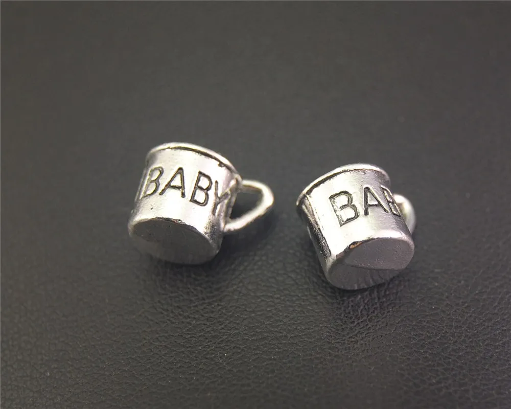 20 шт. детский браслет с подвеской в виде чашки для соски|cup charm|charms jewelry makingjewelry making