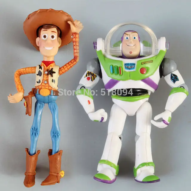 free shipping toy story 3 woody buzz lightyear pvc action figure