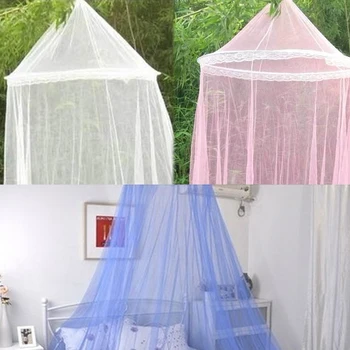 

Hot new 3Colors Direct Moustiquaire Dome Lace Hanging Mosquito Nets Classical Mosquito Nets