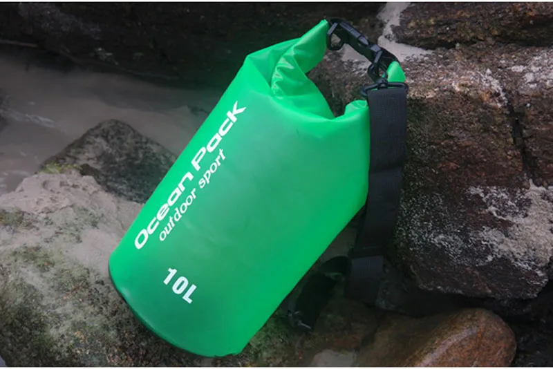 10L Пляжная Сумка водонепроницаемая корзина сумки ПВХ водонепроницаемый Дрифтинг водонепроницаемый ing плавание ming сумка для спорта на
