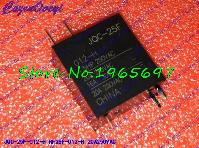

1pcs/lot JQC-25F-012-H HF25F-012-H 20A250VAC
