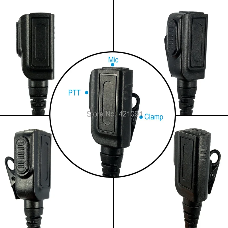 Рация с микрофоном гарнитура для HYT Hytera PD600 PD602 PD605 PD662 PD665 PD680 PD682 PD685 X1p X1e