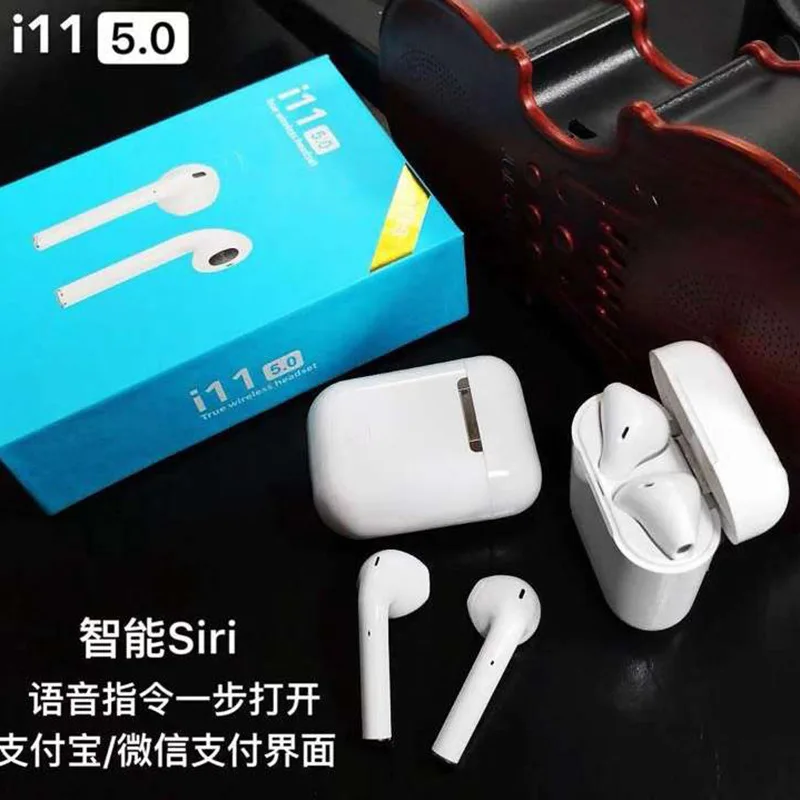 Оригинал i11 tws 1:1 мини беспроводной bluetooth 5 0 супер стерео 3D бас наушники для всех