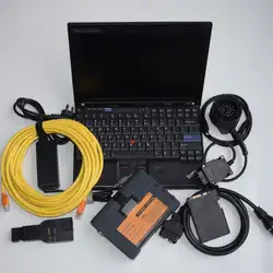 X201 I7 ноутбука Диагностический PC работы для bmw icom a2 b c V2018.09 программного обеспечения 480 ГБ ssd 3in1 для bmw диагностики и программирования
