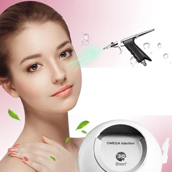

2019 Hot Sale Sucking blackhead oxygen jet injection pore cleaning facial care beauty machine