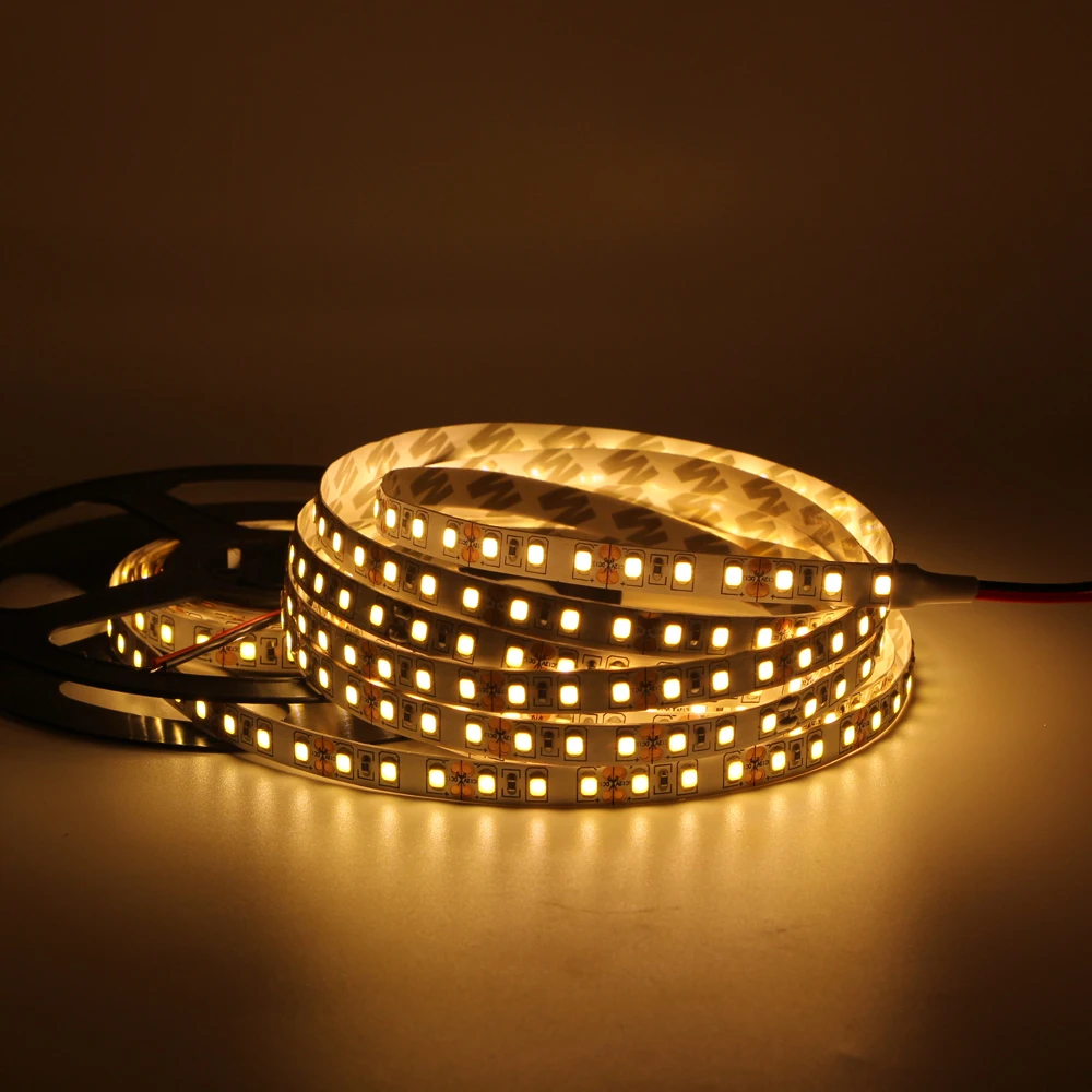 Светодиодная лента 12 В 2835 SMD 120 светодиодный/м 5 м 600 светодиодный s гибкий
