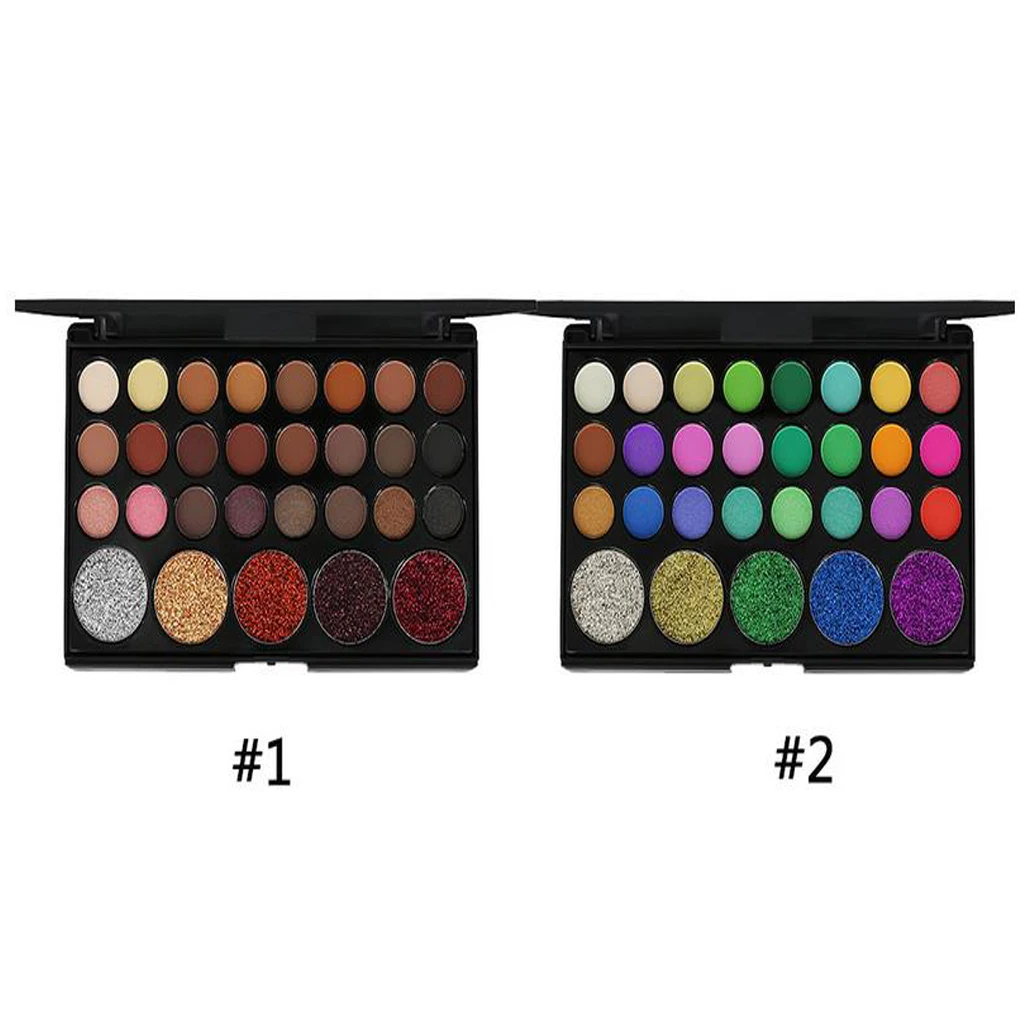 29 Color Bling Sleek Makeup Mineral Matte Eyeshadow Palette Bright Paillette Water-proof