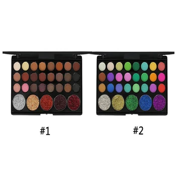 

29 Color Bling Sleek Makeup Mineral Matte Eyeshadow Palette Bright Paillette Water-proof