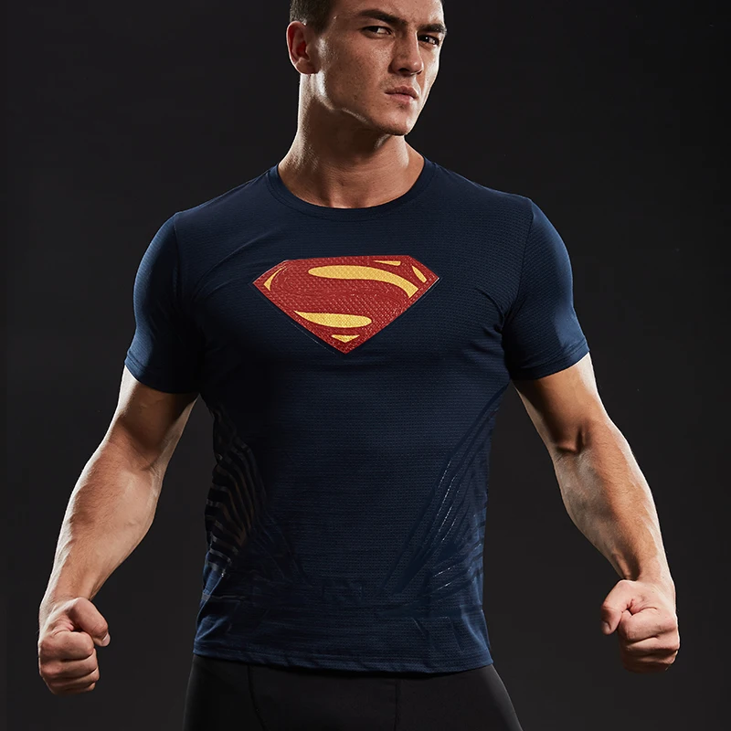 superman spandex shirt