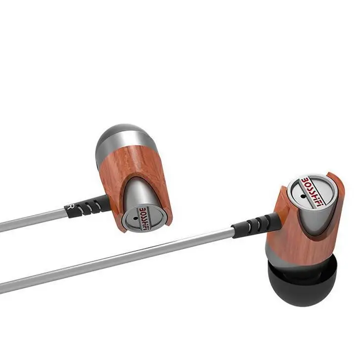 

BLON BOSSHIFI B3S Dynamic and Armature 2 unit Wood Earbuds HIFI Red Wooden Moving Iron&Coil In Ear Earphone B3S Wooden Headset
