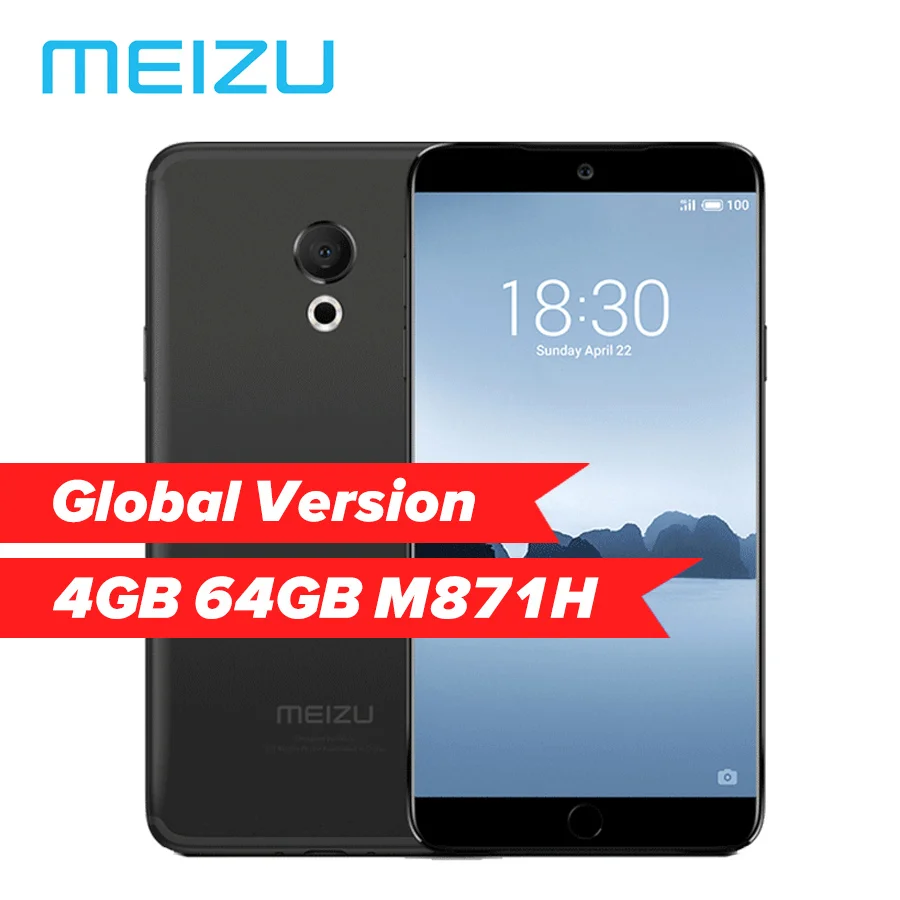 Глобальная версия Meizu 15 Lite M871H 5 46 &quot 4 ГБ 64 Смартфон Snapdragon 626 1920x1080 P 3000 мАч