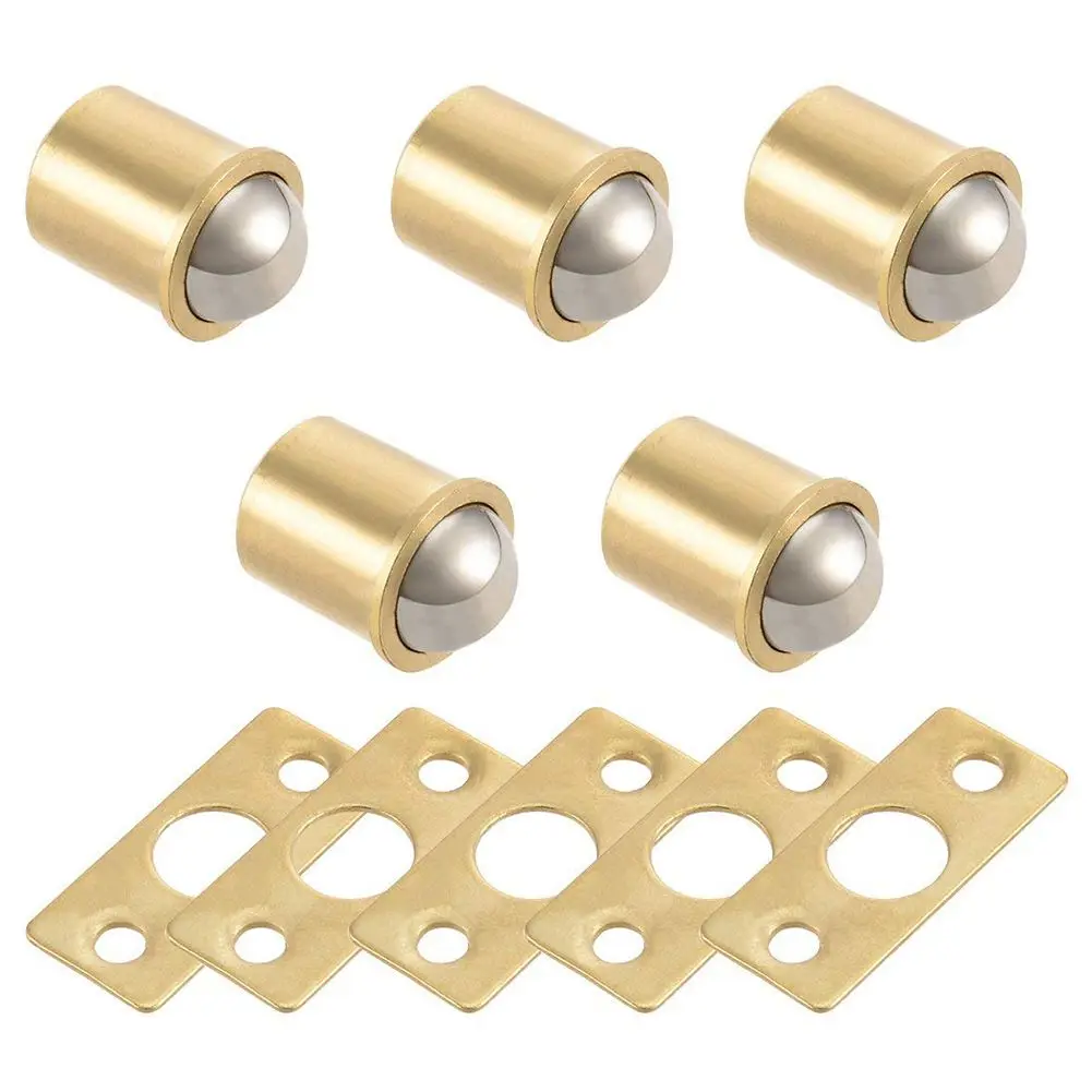 5 sets of positioning bead closet cupboard door - brass color | Обустройство дома