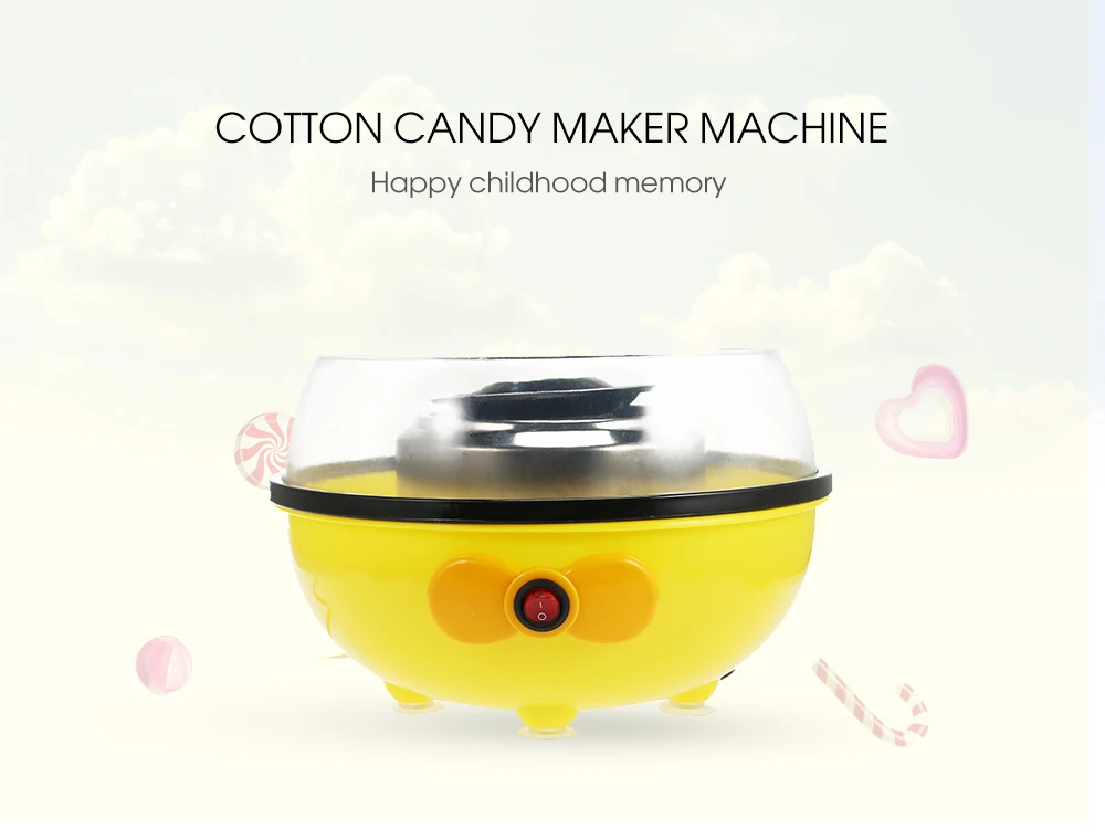 Electric Nostalgia Cotton Candy Maker Machine