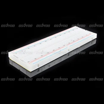

830 Contact Holes MB-102 Breadboard Solderless PCB Breadboard Experimental Test Plate Free Shipping & Drop Shipping