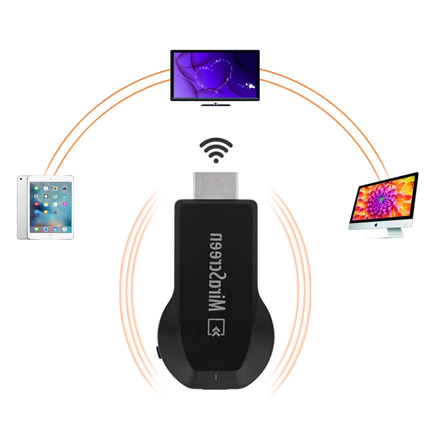 Портативный Full HD 1080P приемник Mirascreen DLNA Airplay WiFi дисплей Miracast tv Stick Dongle Airmirror Google