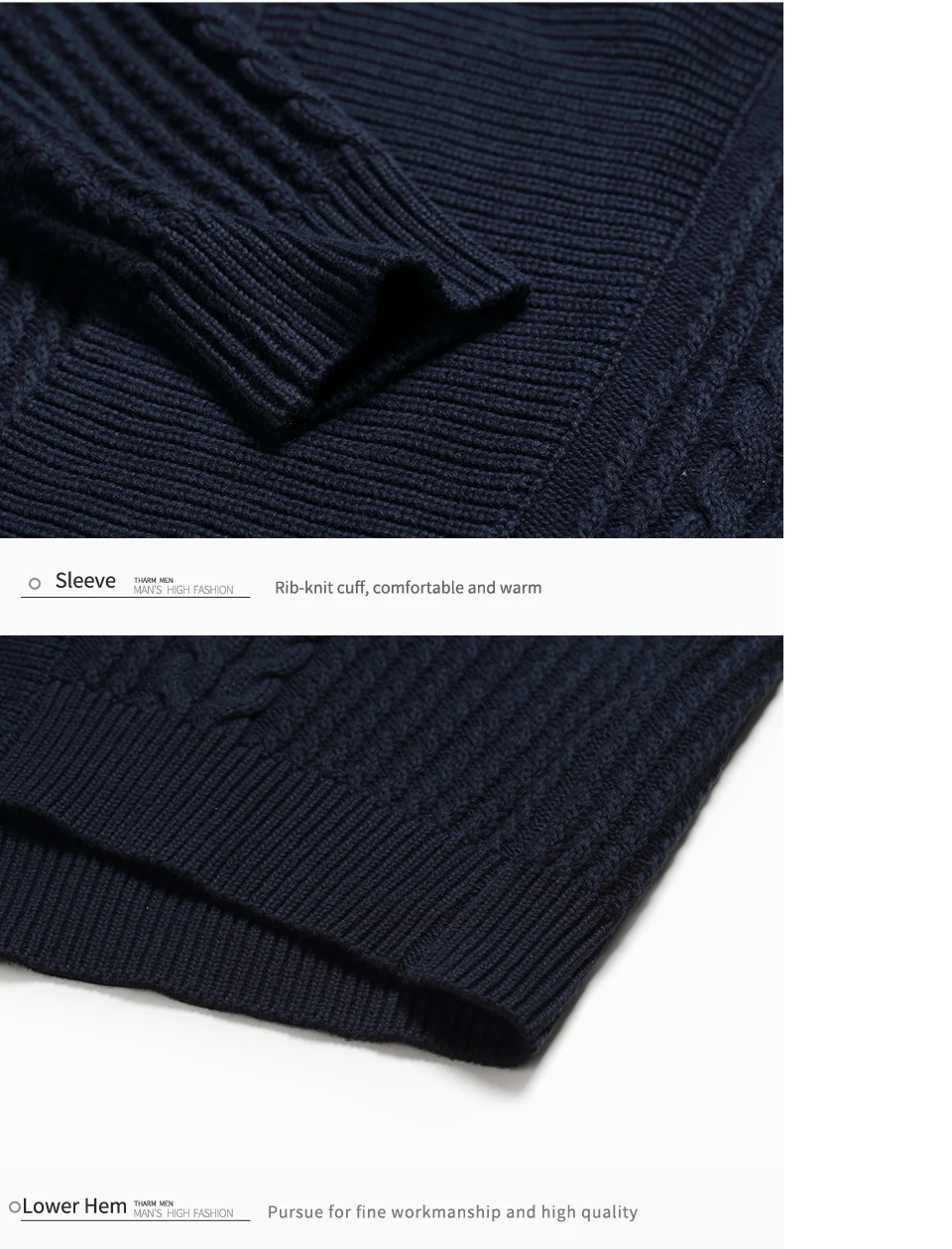 Enjeolon Топ бренд 2017 вязаный кардиган свитера человек английский стиль Одежда, о-образный воротник черный одежда, Мужской Повседневный свитер