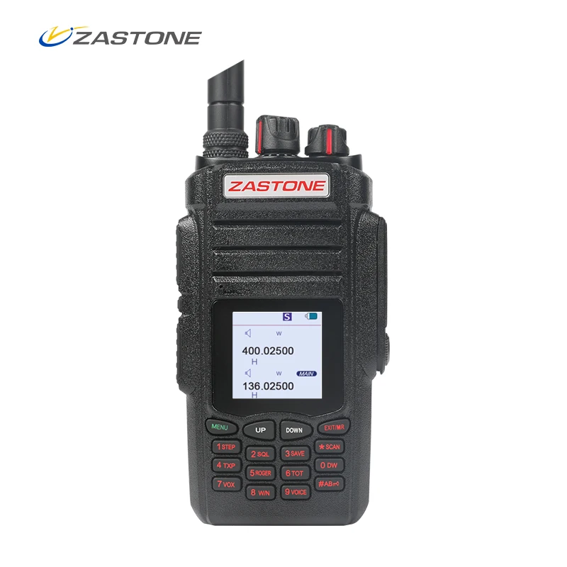 

Zastone A19 Walkie Talkie Professional CB Radio ZASTONE A19 Transceiver 10W VHF&UHF Handheld A19 For Hunting Radio Walkie Talkie