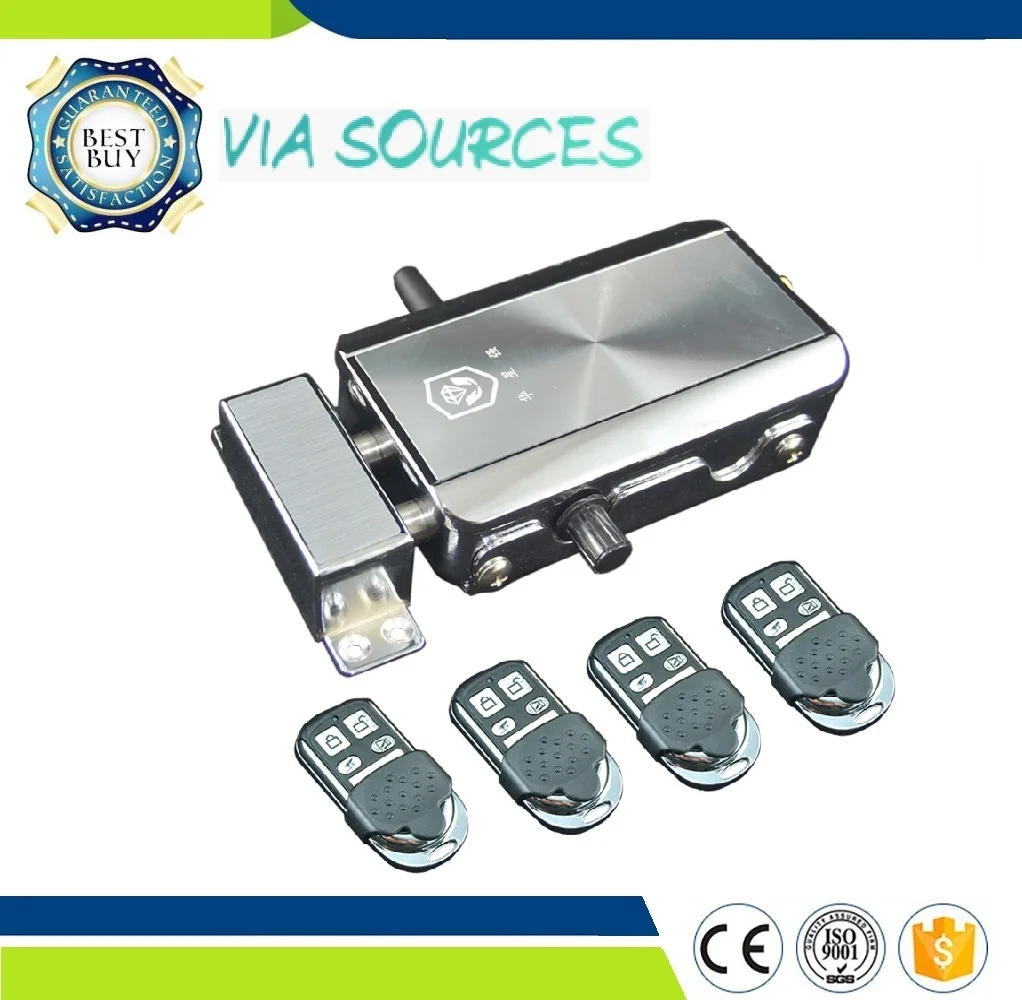 

Direct Factory Invisible Door Locks Smart Invisible Electronic Lock Wireless Remote Control Home Security Invisible Door Locks