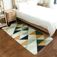 Скандинавский Европа современный прикроватный ковер спальня мат «татами» напольный коврик диван для гостиной чайный столик модный Прямоугольный Коврик можно мыть