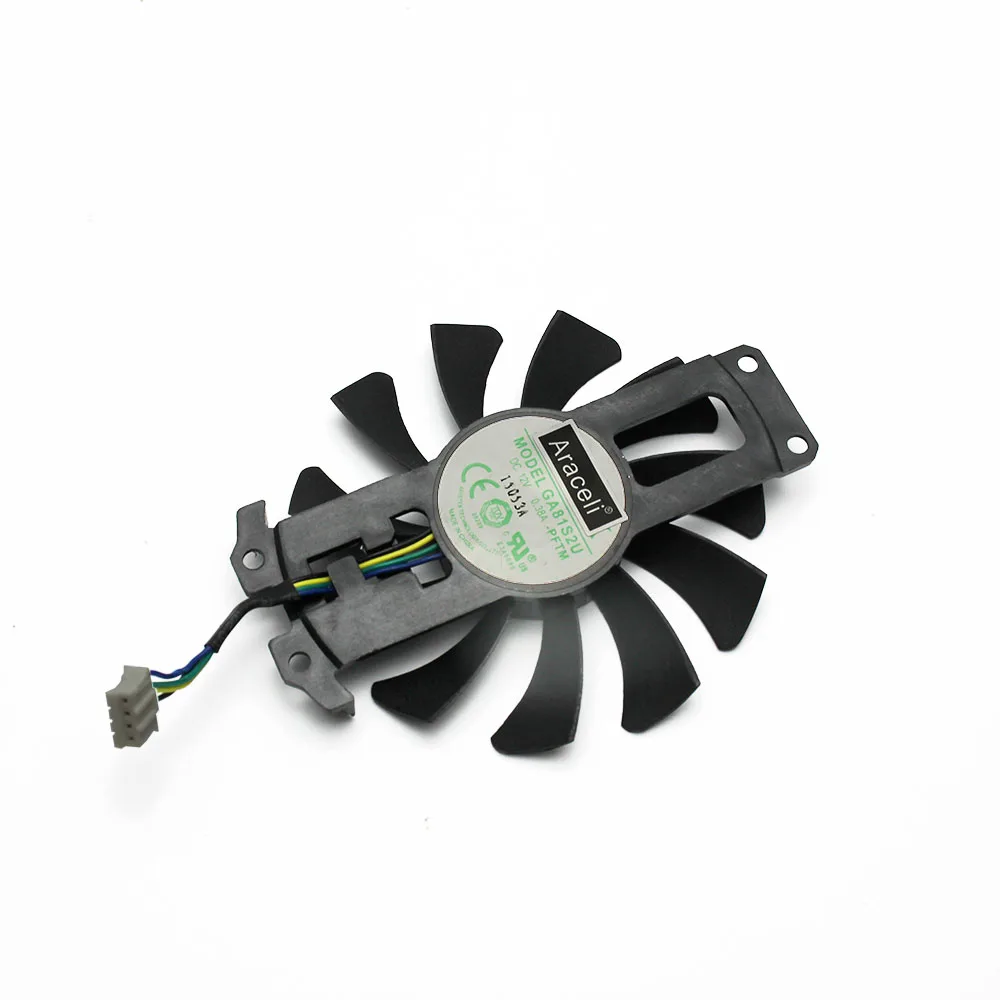 GA81S2U 12V 0.38A 75mm 4Pin Apistek GTX 960 Cooler Fan For ZOTAC GTX960 4G PCI-EDC Graphics Card Fan