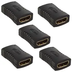 5 x HDMI Женский f-удлинитель переходник соединитель F/F для HDTV 1080P