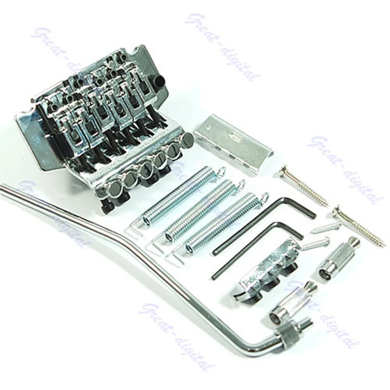 

New Silver Tremolo Bridge Double Locking System