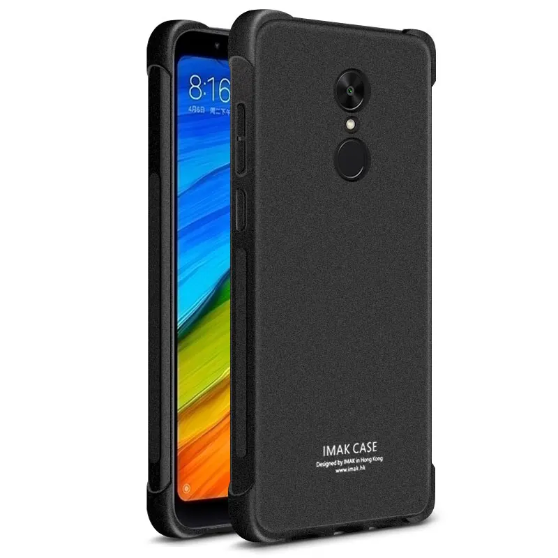 Xiaomi Redmi 5 Case Cover Full Coverage Imak Soft TPU For Phone With Screen Protector |