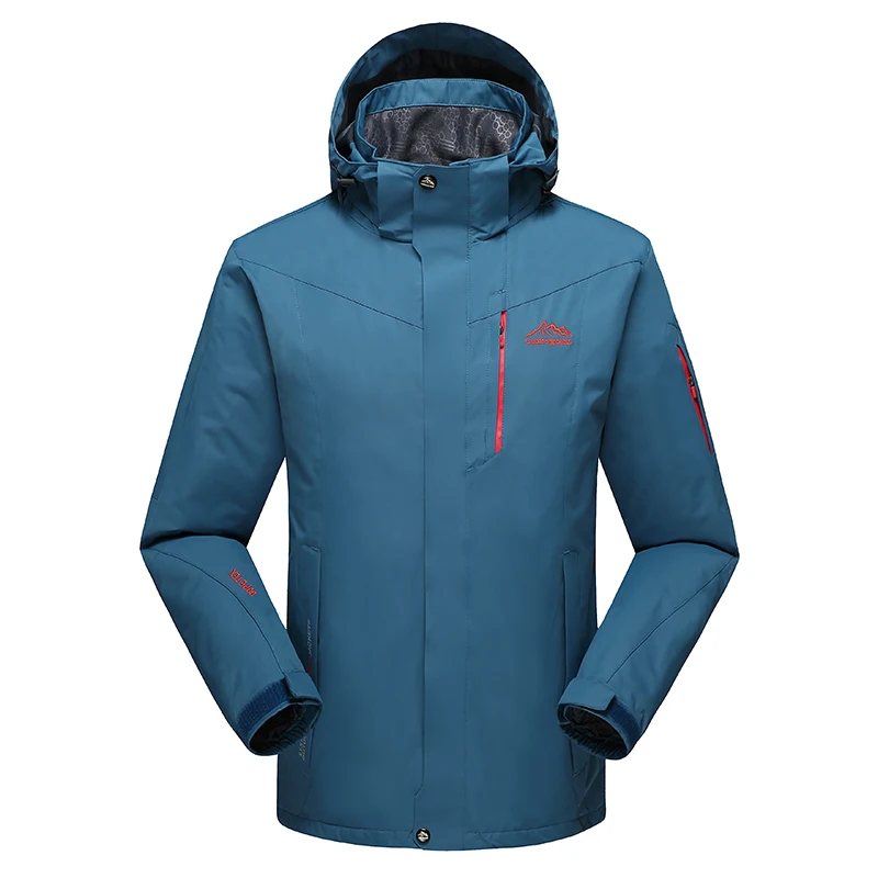 6XL 7XL 8XL Big Size Men Outdoors Windbreaker Warm Fleece Lining Windproof Waterproof Male Camping Coats Mens Hiking Jackets 6XL 7XL 8XL Big Size Men Outdoors Windbreaker Warm Fleece Lining Windproof Waterproof Male Camping Coats Mens Hiking Jackets