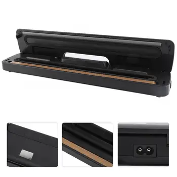 

Mini Bag Package Sealing Machine Small Full Automatic Food Vacuum Sealer Household Kitchen Packing Machine 100-240V US Wood