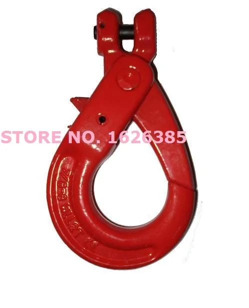 

1.12Ton G80 clevis self-locking hook industrial grade lifting rigging hardware forged alloy steel hoist crane winch chain part