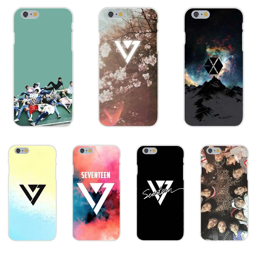 TPU новые модные обои с логотипом Kpop Seventeen для Galaxy J1 J2 J3 J330 J4 J5 J6 J7 J730 J8 2015 2016 2017 2018 mini
