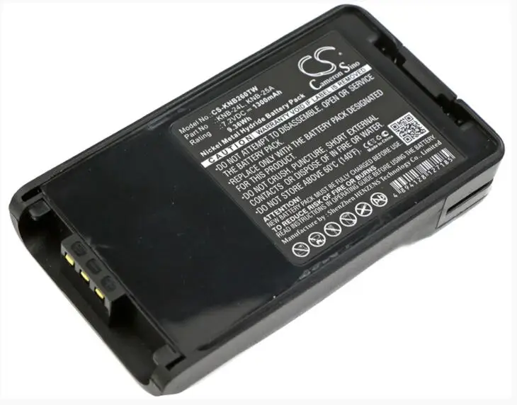 Cameron sino 1300 мА/ч, батарея для KENWOOD FTH1010 NX-220 NX-320 TK-2140-2160-2168-2170-2173-2360-3140 KNB-24L KNB-25A