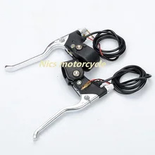 О новом электрическом боковом тормозном рычаге подходит для мопеда Карманный MOD RAZOR VAPOR 24 V-48 V