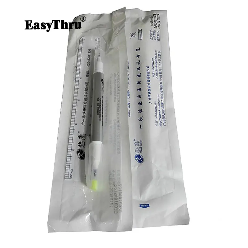 

Medical Skin Marking Pen Micro-plastic Needle Medical Cosmetic Surgery Fixed-point Marker Skin Pen Needle