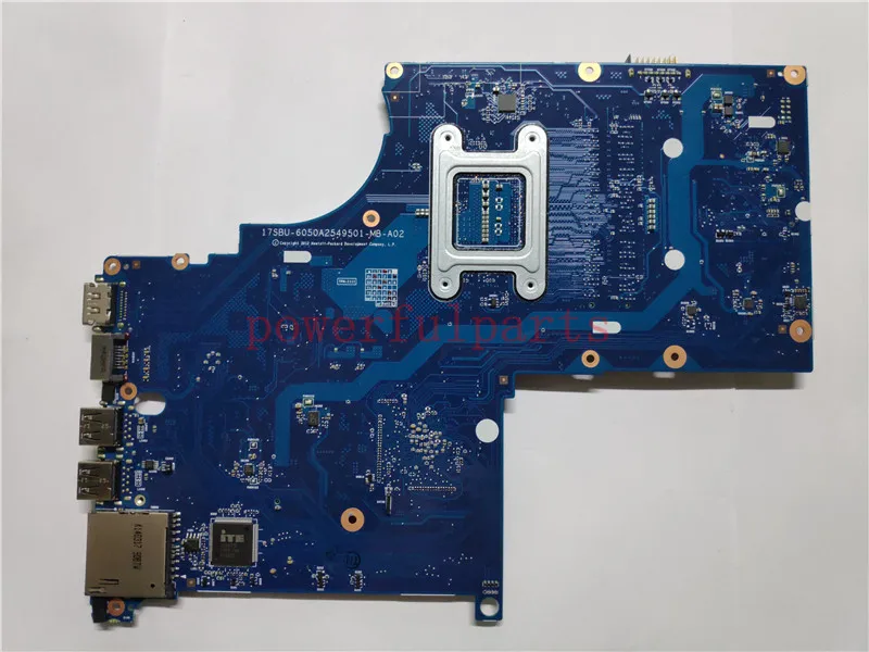 Placa Mãe para Computador Portátil hp Envy 17-j Placa Mãe Completamente Testada para os Modelos 20132022 2011001 2011-2022 - Imagem 4