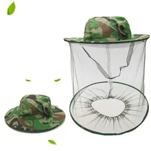 Head Net Hat Wide Brim Anti Insect Bee Fly Face Mask Cap Protective Mesh Cover For Beekeeping Beekeeper