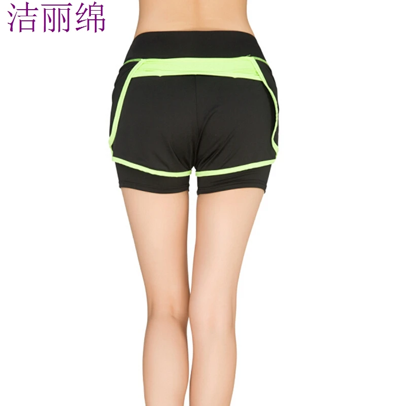 Женские спортивные шорты для бега, быстросохнущие, летние, скоростные, сухие, тренировочные, для бега, фитнеса, обслуживания, номера, марафон, Южно-корейские женские
