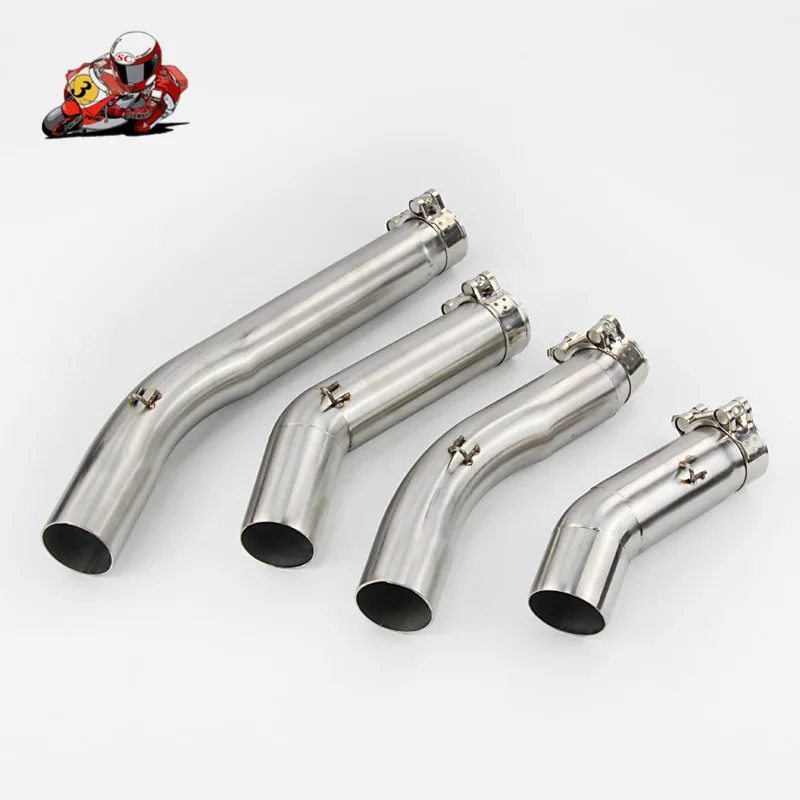 Выхлопная средняя труба мотоцикла для SUZUKI GSXR600 GSXR750 GSXR1000 2006-2009 K5 k6 k8 k11 без выхлопа на полной системе li
