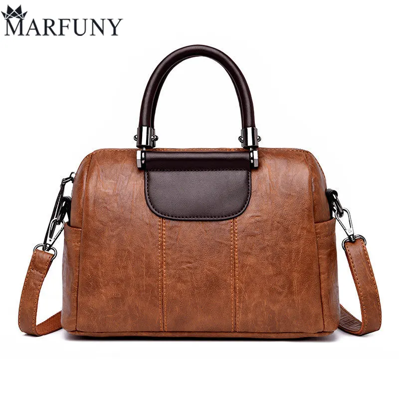 

Vintage Message Bag Luxury Handbags Women Bags Designer Crossbody Bags Women's High Quality Leather Shoulder Bags For Women 2018