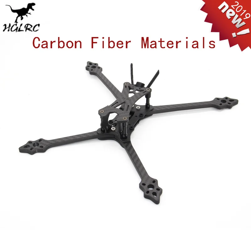 

HGLRC Wind6 6 inch Hybrid FRAME Kit Arm 6mm for DIY RC FPV Racing Drone