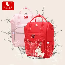 Рюкзак моды Мумия материнства мешок для матери розовые детские пеленки сумка Марка мама рюкзак Пеленальный сумки Bolsa Maternidade