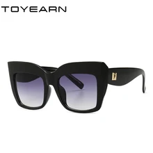 Модные брендовые дизайнерские женские туфли с сексуальным солнцезащитные очки "кошачий глаз" Большие женские очки Классический Винтаж градиентные солнцезащитные очки для женщин UV400 oculos de sol masculino